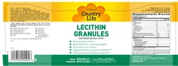 Label for Lecithin Granules