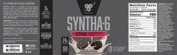 Label for Syntha-6 Edge Cookies & Cream