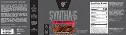 Label for Syntha-6 Edge Chocolate Milkshake