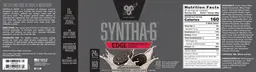 Label for Syntha-6 Edge Cookies & Cream