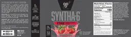 Label for Syntha-6 Edge Strawberry Milkshake