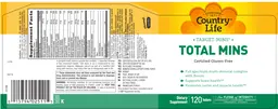 Label for Target-Mins Total Mins