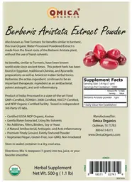 Label for Berberis Aristata Extract Powder