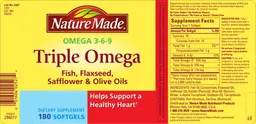 Label for Triple Omega