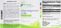 Label for Optimal Magnesium 250 mg