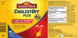 Label for CholestOff Plus