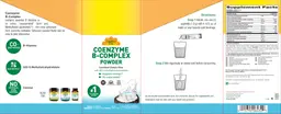 Label for Coenzyme B-Complex Powder Coconut