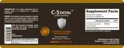 Label for C-Statin