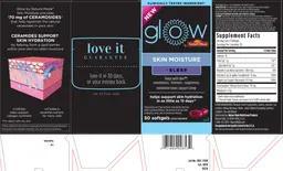 Label for Skin Moisture + Sleep