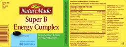 Label for Super B Energy Complex