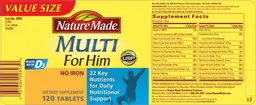 Label for Multi For Him