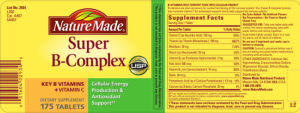 Label for Super B-Complex