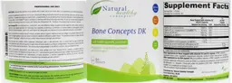 Label for Bone Support With Vitamins D3 And K2 Capsules