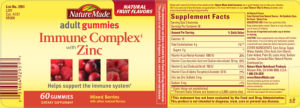 Immune Complex with Zinc Adult Gummies