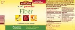 Fiber Adult Gummies