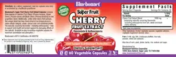 Label for Cherry Fruit Extract