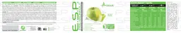 Label for E.S.P. Pre-Workout Green Apple