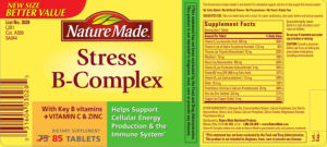 Label for Stress B-Complex
