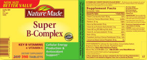 Label for Super B-Complex