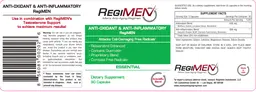 Label for Anti-Oxidant & Anti-Inflammatory
