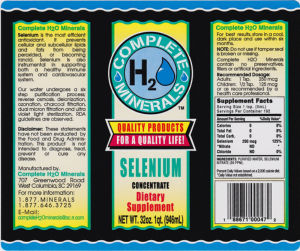 Selenium Concentrate