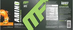 Label for Amino 1 Orange Mango