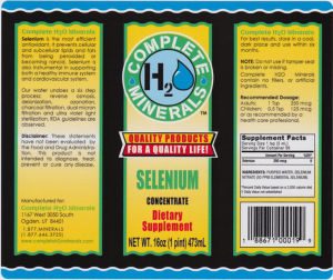 Selenium Concentrate