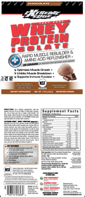 Whey Protein Isolate Chocolate Flavor