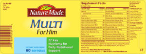 Label for Multi For Him