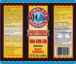 Van-Chr-Zin Concentrate