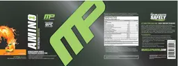 Label for Amino 1 Orange Mango