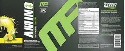 Label for Amino 1 Lemon Lime
