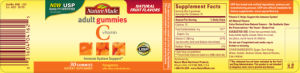 Vitamin C Adult Gummies Tangerine