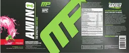 Label for Amino 1 Cherry Limeade