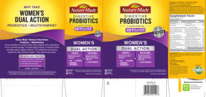 Digestive Probiotics + Multivitamins Wom