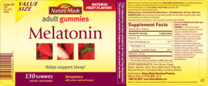Melatonin Adult Gummies Strawberry