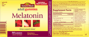 Melatonin Adult Gummies Strawberry