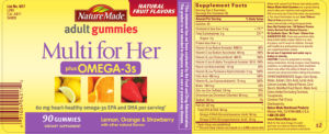 Multi for Her plus Omega-3s Adult Gummie