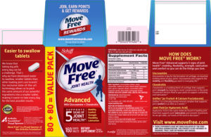 Move Free Advanced With Glucosamine + Ch