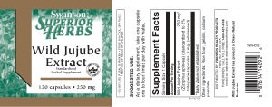 Wild Jujube Extract 250 mg