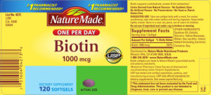 Biotin 1000 mcg