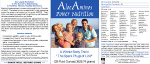 AloeAminos Power Nutrition
