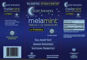 Melamint Melatonin 5 mg Cool Mint Tablet
