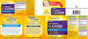 Label for Smokers Cleanse 1