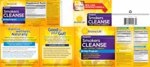 Label for Smokers Cleanse 3