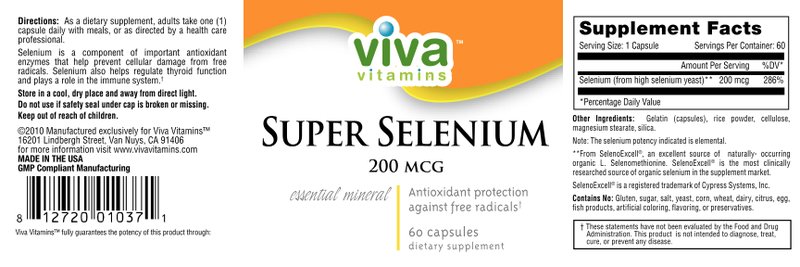 Super Selenium 200 mcg