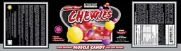 Label for Cheatine "Micros" Chewies Insane Berry Blend