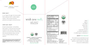 Wish You Well. Mango & Pineapple Flavor