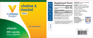 Choline & Inositol 500 mg