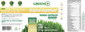 Original Superfood Veggie Capsules
